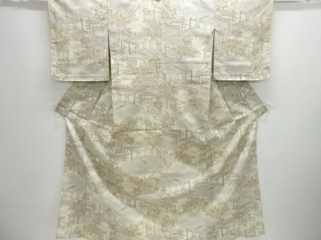 JAPANESE KIMONO / HON SHIOZAWA / HITOE / WOVEN FLOWER